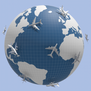 World Globe Jet Lag